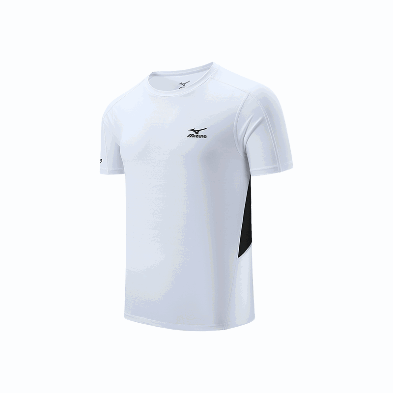 Tričko Mizuno Logo Sport T-Shirt Biela | A2CA4105