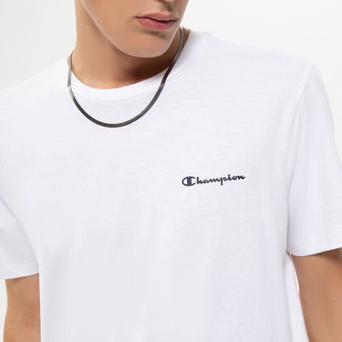 Tričko Champion Crewneck T-Shirt Biela | 218292WW001, 3