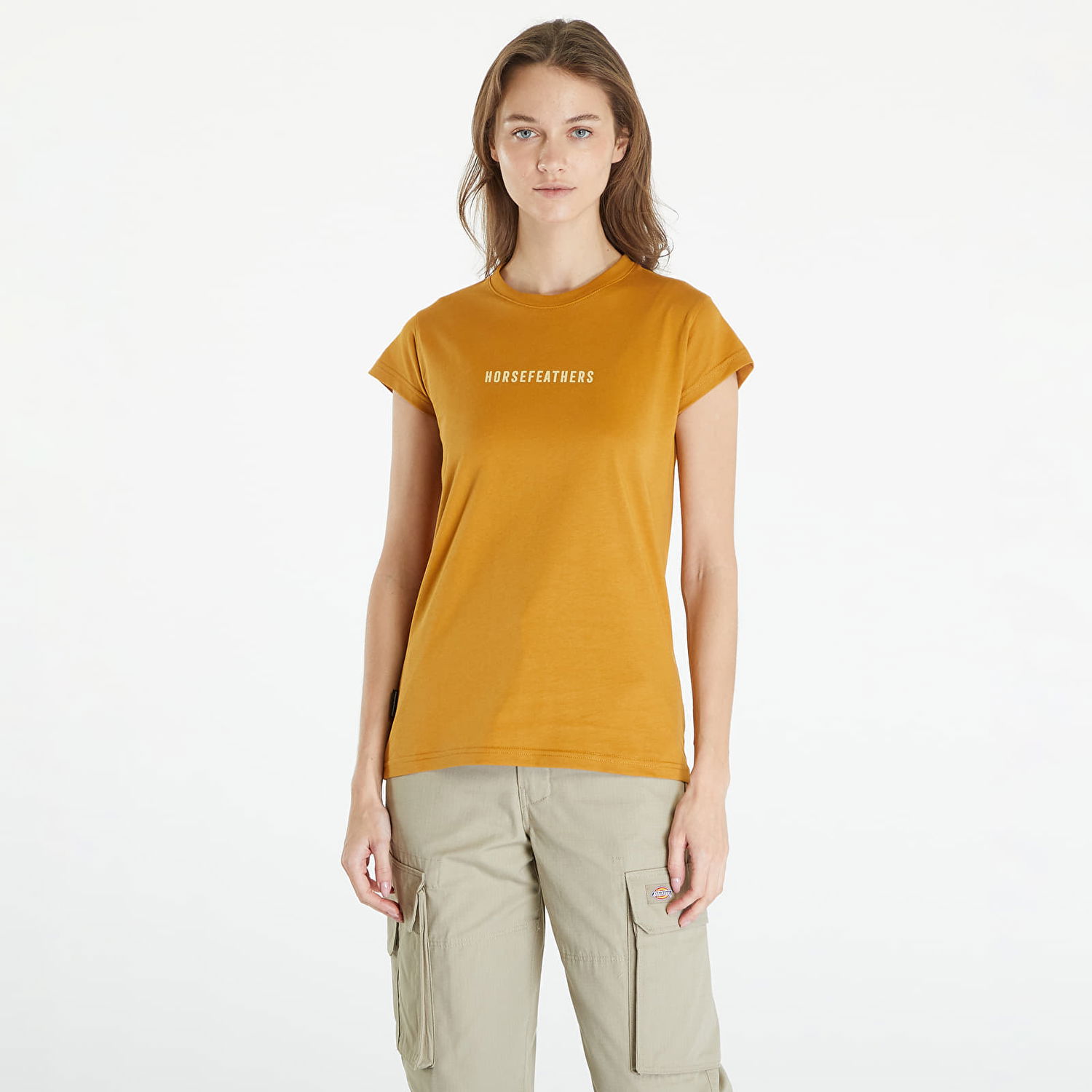 Tričko Horsefeathers Idun Top Spruce Yellow Žltá | SW913B, 0