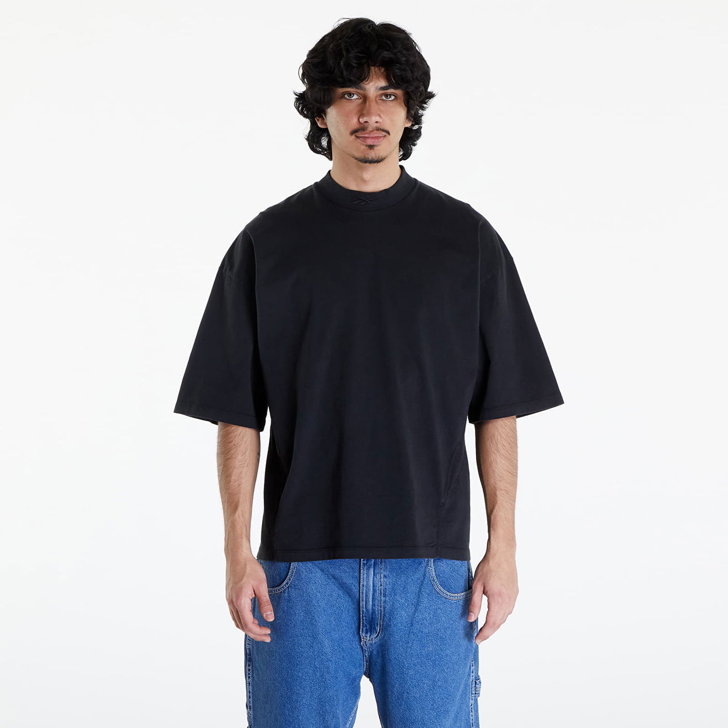 Tričko Reebok Oversized Tee UNISEX Washed Black Čierna | RMAA001C99JER0021000, 0