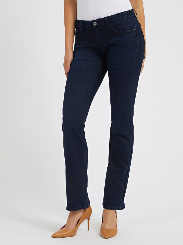 Nohavice a džínsy GUESS Denim Čierna | W3YA83D52J2, 0