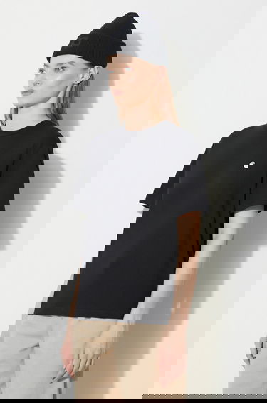 Tričko Carhartt WIP Short Sleeve Cotton T-shirt Čierna | I032206.0M4XX, 3