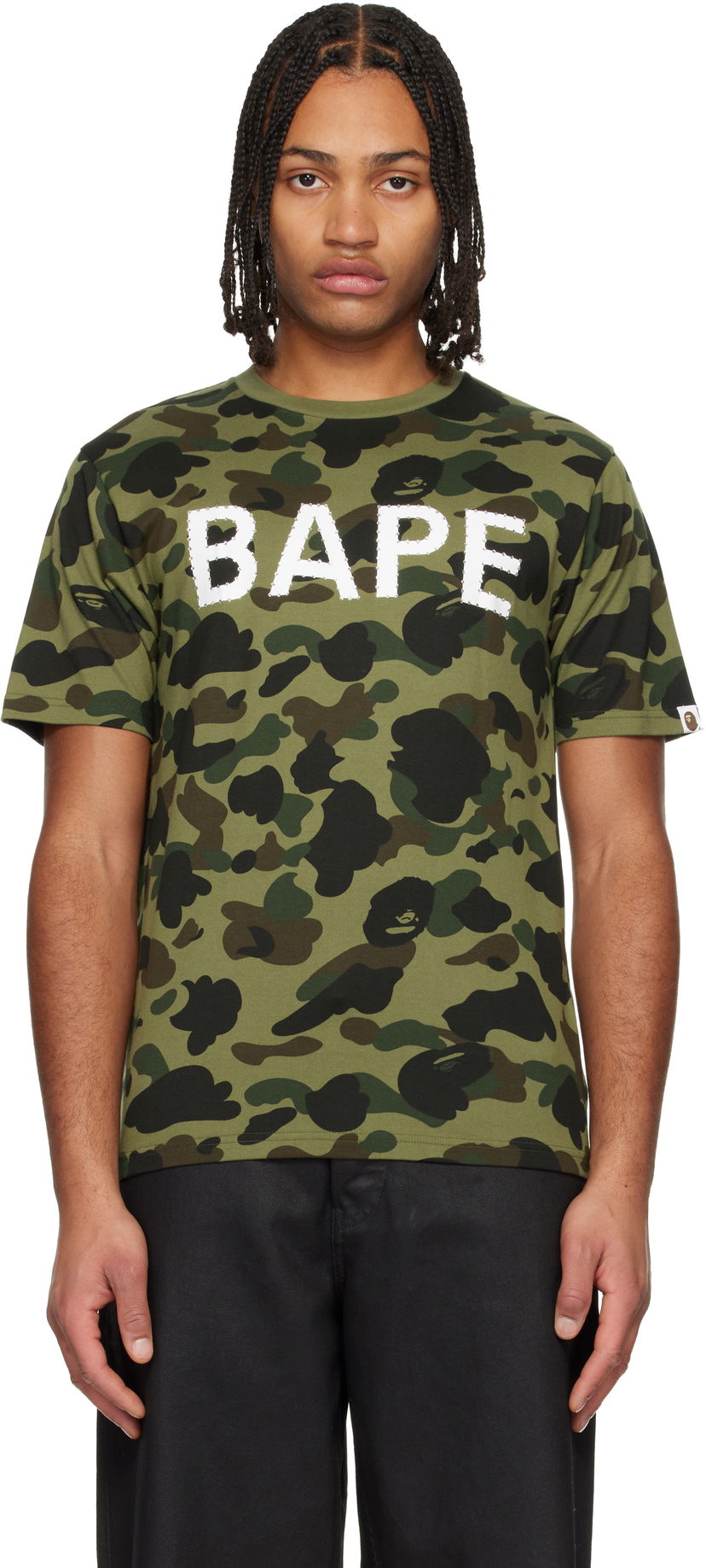Tričko BAPE 1st Camo Rhinestone Logo T-Shirt Rôznofarebný | 001CSL801009M