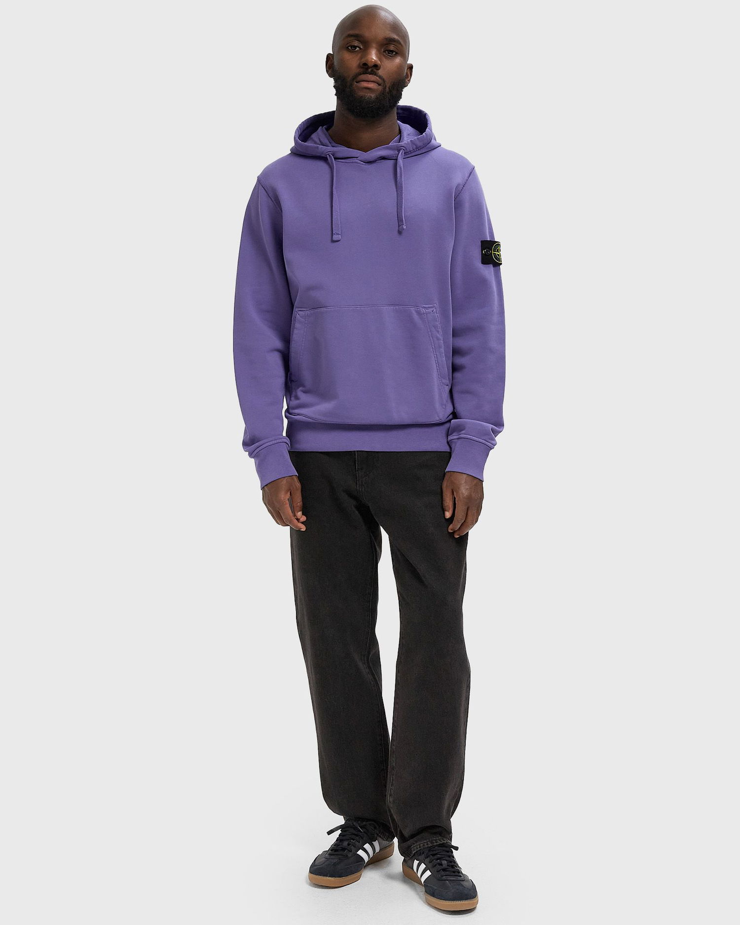 Mikina Stone Island Stone Island Hoodie Sweater Fialová | K2S156100062S0051.V0047, 1