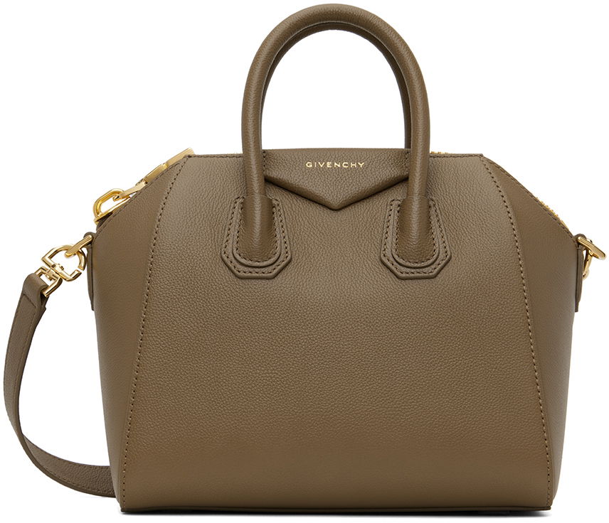 Taška cez rameno Givenchy Mini Antigona Bag Hnedá | BB50TNB20R281, 0