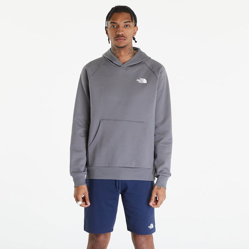 Mikina The North Face Raglan Redbox Hoodie Smoked Pearl Šedá | NF0A2ZWU0UZ1