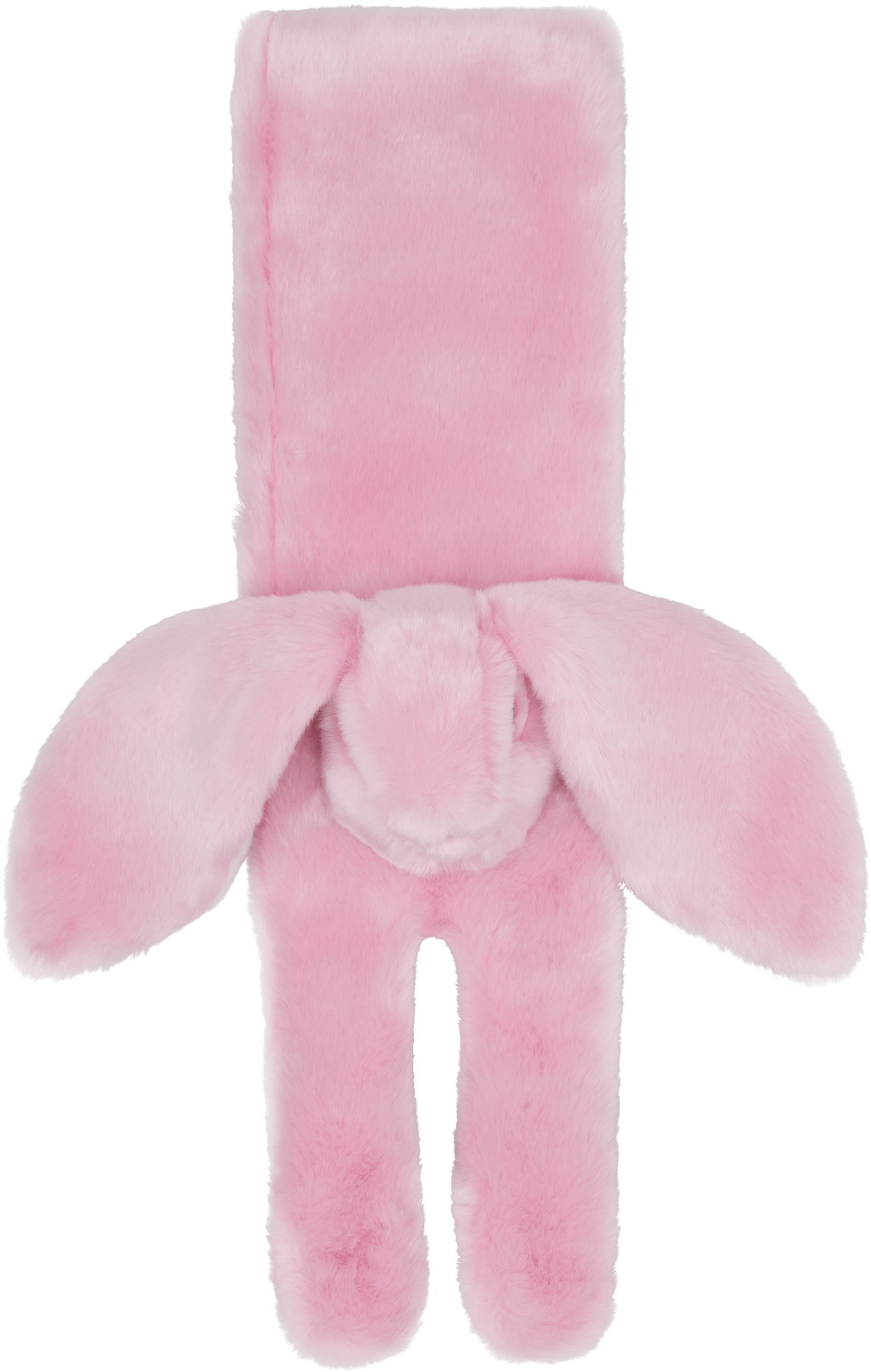 Šál KENZO Kenzo Bunny Faux-Fur Scarf Ružová | FF62EW0169FW, 0