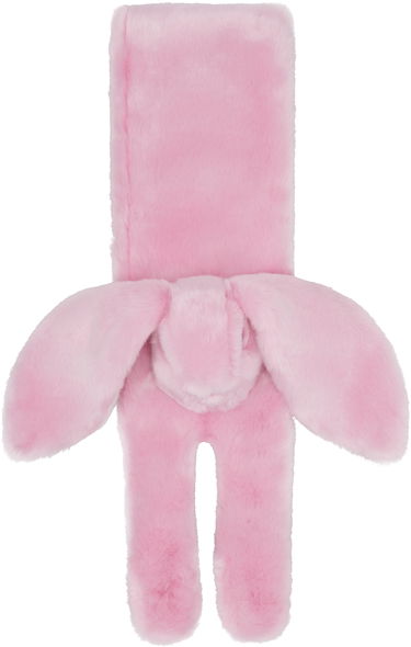 Šál KENZO Kenzo Bunny Faux-Fur Scarf Ružová | FF62EW0169FW, 0