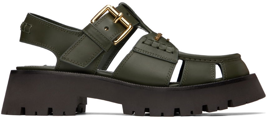 Oblečenie Alexander Wang Alexander Wang Carter Cage Sandals Zelené | 30224F001, 0