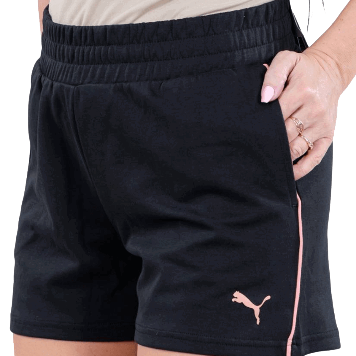 Šortky Puma Modern Sports 4 Inch Shorts with Elastic Waist Čierna | 847110-51, 0