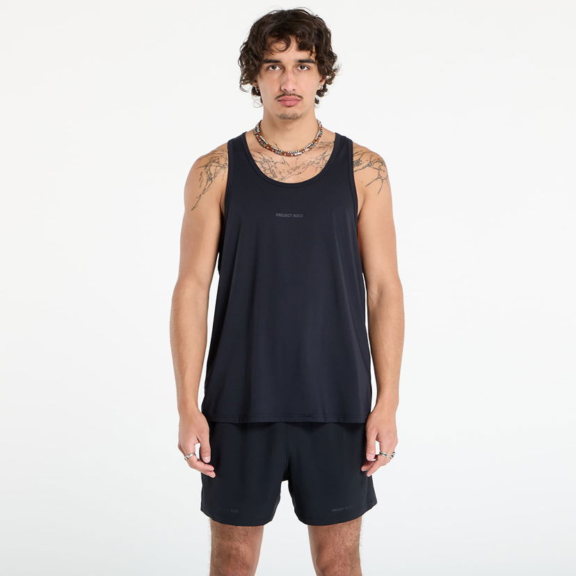 Tielko Under Armour Project Rock Iso-Chill Training Tank Top Čierna | 6007179-001