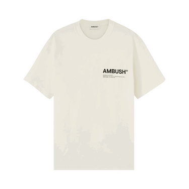 Tričko Ambush Jersey Workshop T-Shirt Biela | BMAA007S22JER0010210, 0