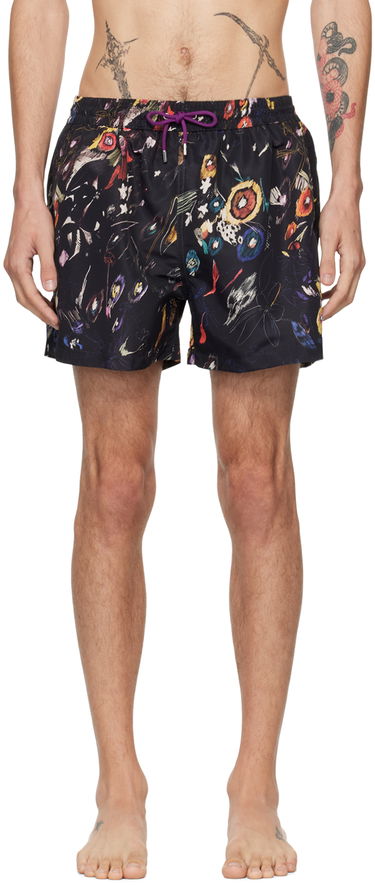 Plavky Paul Smith Paul Smith Graphic Swim Shorts Čierna | M1A-239B-N41493-79, 0
