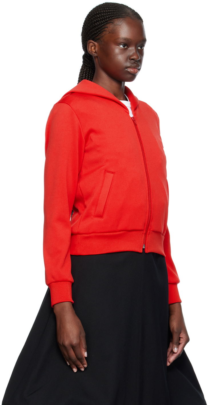 Mikina Comme des Garçons Comme des Garçons Girl Zip-Up Hoodie Červená | NM-T005-051, 1
