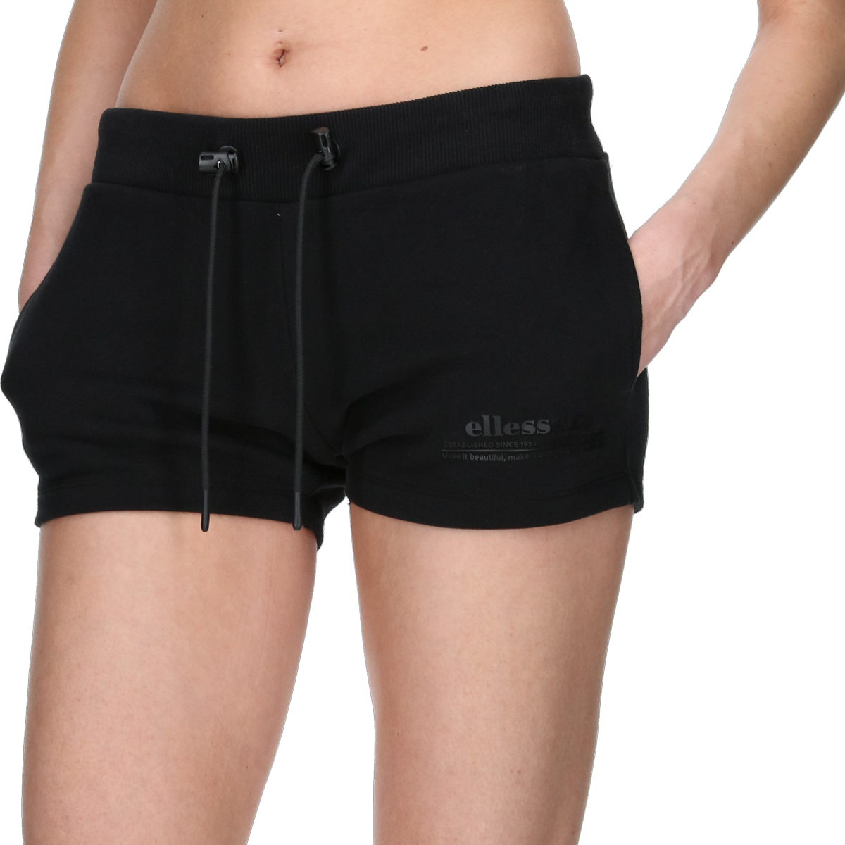 Šortky Ellesse Drawstring Sweat Shorts Čierna | ELA241F204-01, 0
