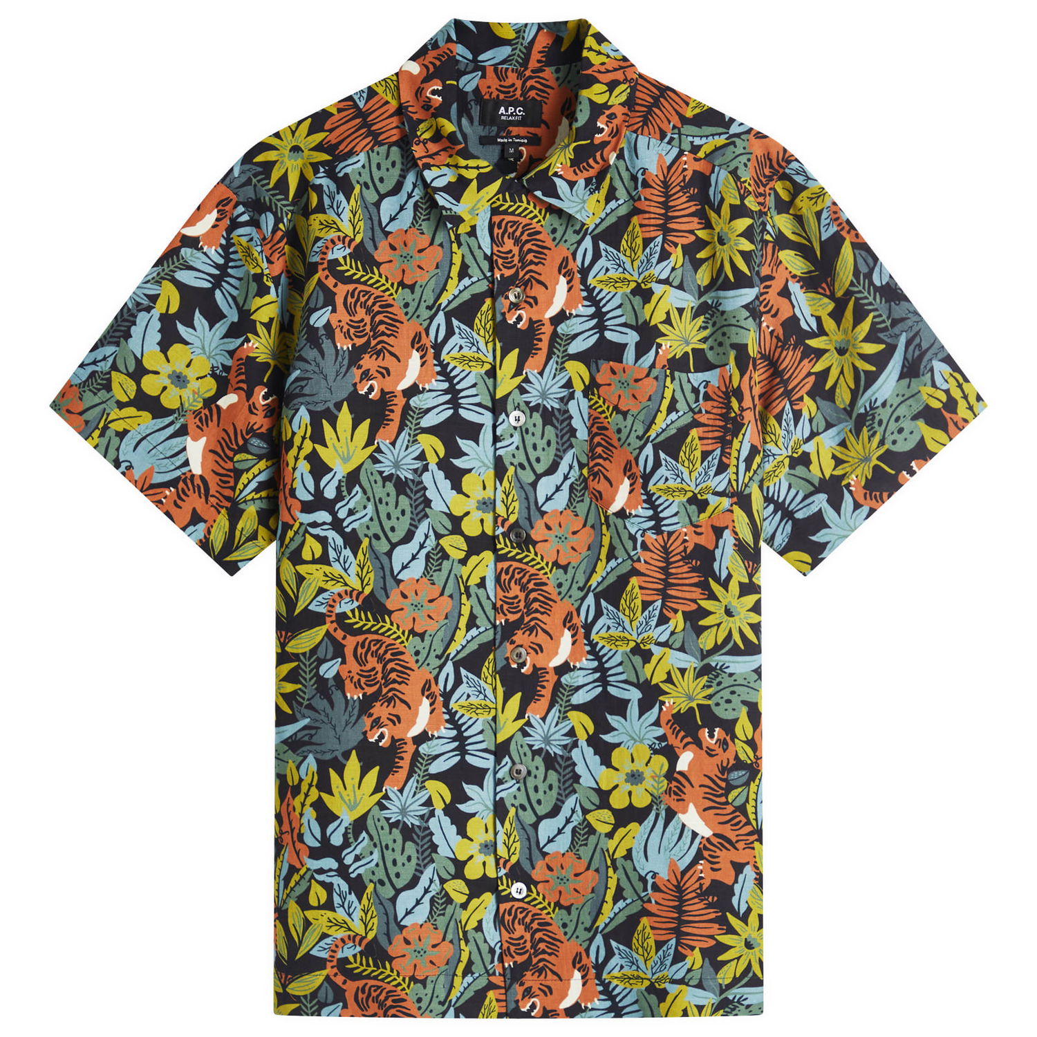 Košeľa A.P.C. A.P.C. Roy Tropical Print Vacation Shirt Rôznofarebný | VIALU-H12608-SAA, 0