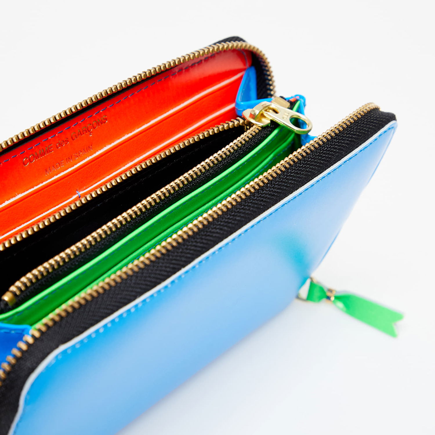 Peňaženka Comme des Garçons Super Fluo Wallet Blue Modrá | SA0111SF Blue, 1