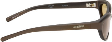 Slnečné okuliare Jacquemus Jacquemus 'The Curvo' Sunglasses Hnedá | JAC134C4SUN, 1