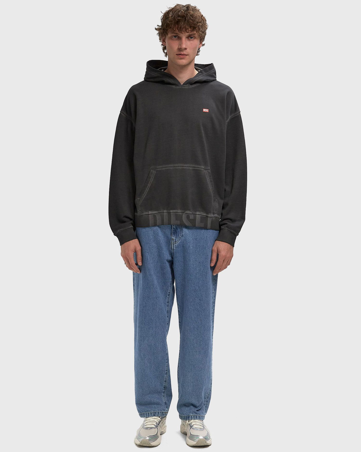 Mikina Diesel Diesel S-BOXT-HOOD-T4 Hoodie Čierna | A19333-0IKBR-9XX, 1
