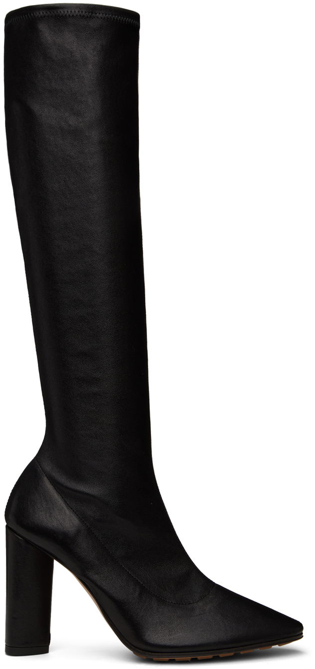 Tenisky a topánky Bottega Veneta Bottega Veneta Pointed Stretch Boots Čierna | 775452 VBP40, 0