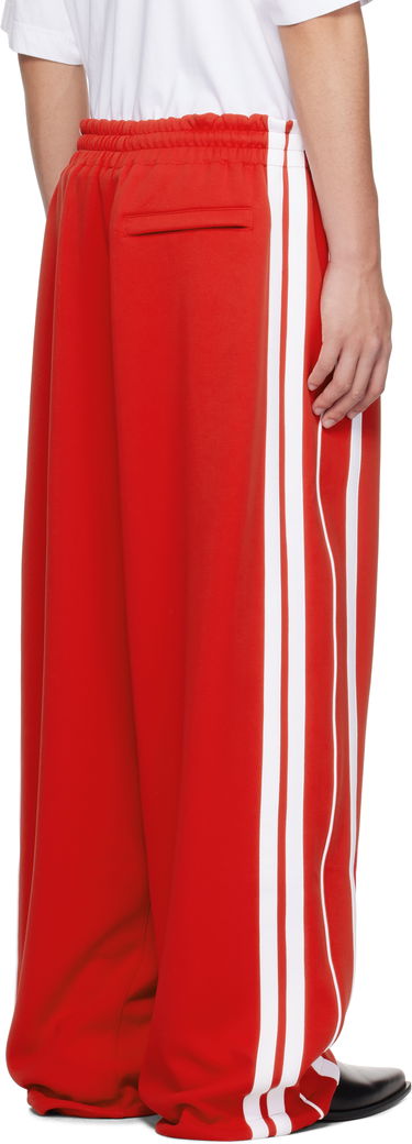 Tepláky VETEMENTS Vetements Oval Logo Gym Sweatpants Červená | UA66PA310R, 2