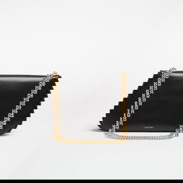 Taška cez rameno CALVIN KLEIN Calvin Klein Convertible Chain Medium Bag Čierna | LV04F3171G YIH, 1