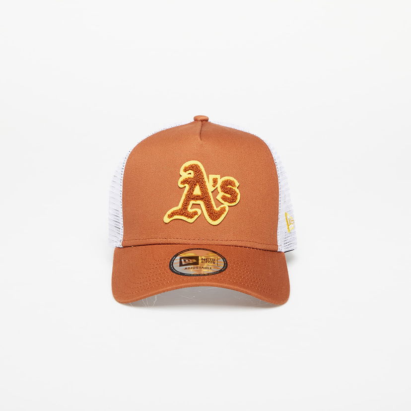 Šiltovka New Era Oakland Athletics Boucle Trucker Cap Hnedá | 60435101