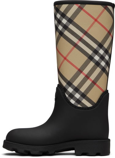 Tenisky a topánky Burberry Burberry Marsh Stamp High Rubber Boots Čierna | 8111644, 2
