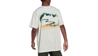 Tričko adidas Originals Adventure Mountain Spray T-Shirt Biela | HF4773, 3