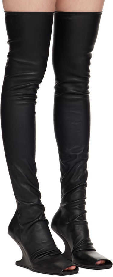 Ponožky Rick Owens Rick Owens Cantilever Tall Boots Čierna | RP01E7801 LS, 3