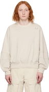 Plicate Detail Sweatshirt