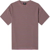 Tričko A.P.C. Bahaia Stripe T-Shirt Červená | COGCG-H26231-FAG, 1