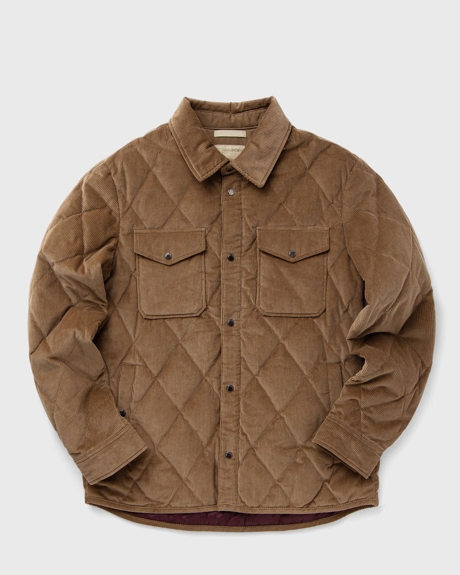 Bunda WOOLRICH Corduroy Alaskan Shirt Jacket Hnedá | CFWOOS2014MRUT5017-746, 0
