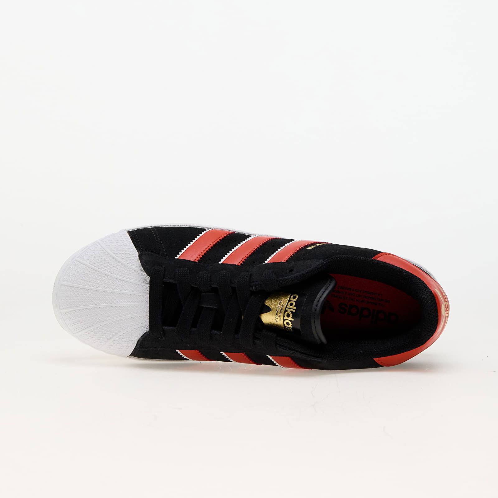 Superstar Xlg Core Black/ Preloveded Red/ Gold Metallic