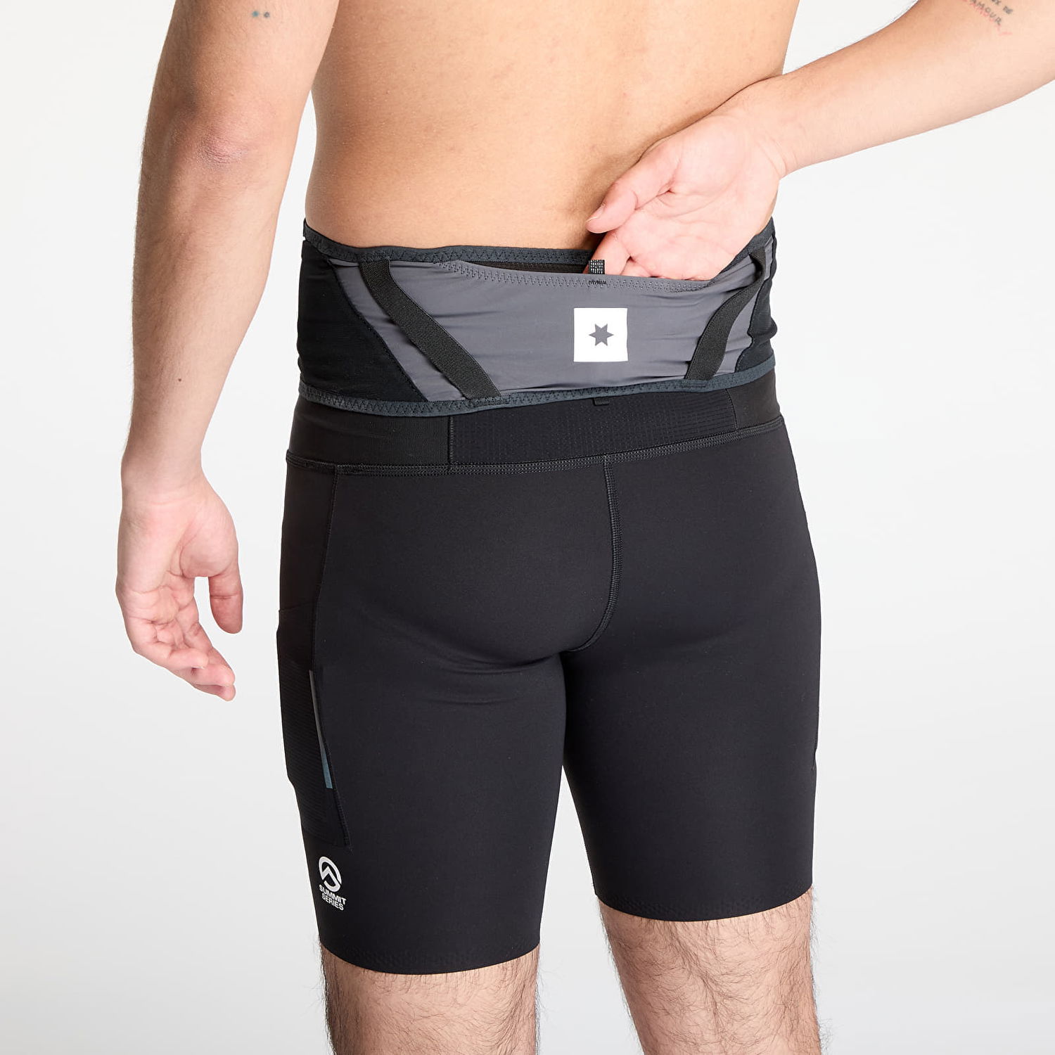Šortky Saysky SAYSKY Flow Belt Čierna | XUABE501C901, 1