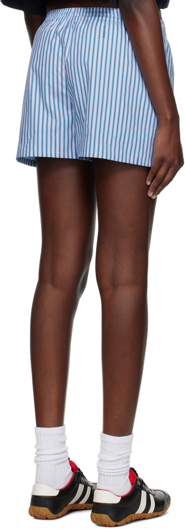 Boxerky We11done We11done Classic Stripe Shorts Modrá | WD-PT1-25-208-W-BL, 2