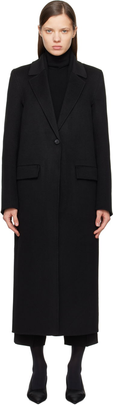 Kabáty TOTEME TOTEME Classic Doublé Coat Čierna | 251-WRO4725-FB0006, 0