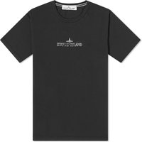 Tričko Stone Island Stamp Centre Logo T-Shirt Čierna | 79152NS81-V0029, 1