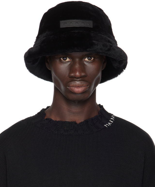 Shearling Bucket Hat