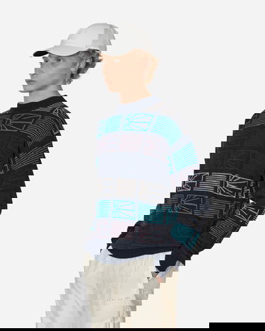 Sveter PACCBET Logo Crewneck Sweater Modrá | PACC11N003 2, 2