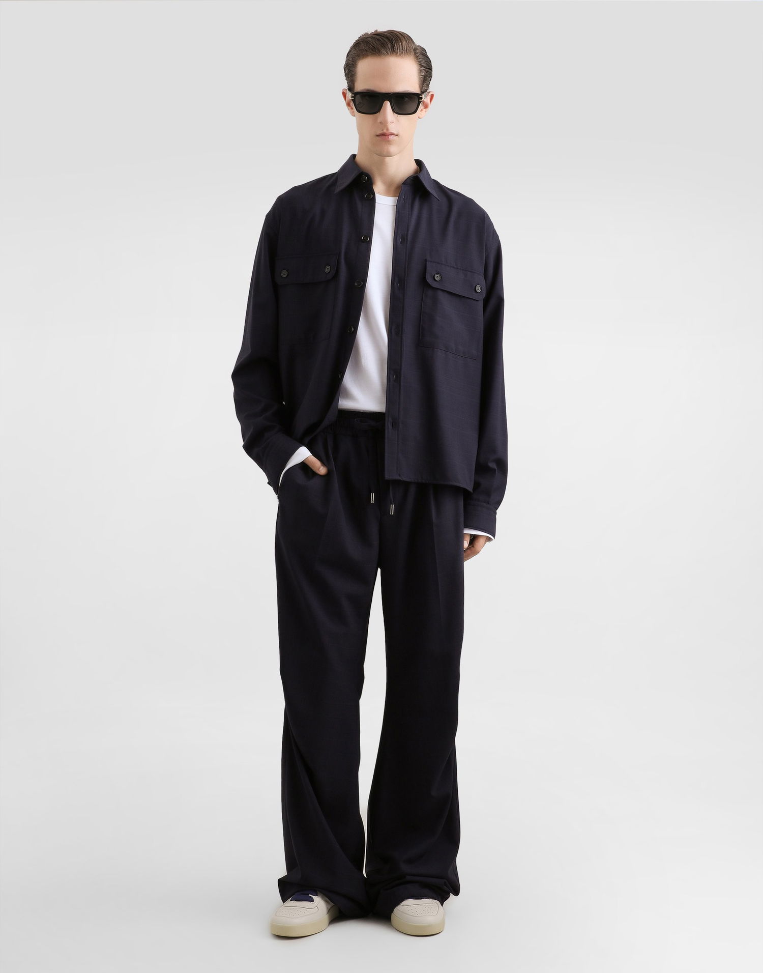 Tričko Dolce & Gabbana Cotton T-shirt With Heraldic Patch Biela | G8PV0ZG7PZUW0800, 1