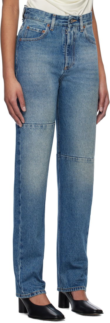 Džínsy Maison Margiela MM6 Maison Margiela Tapered Jeans Modrá | SH0LA0009 M30018, 4