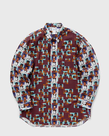 Košeľa Comme des Garçons Button-Down Shirt Vínová | FM-B003-S24-1, 1