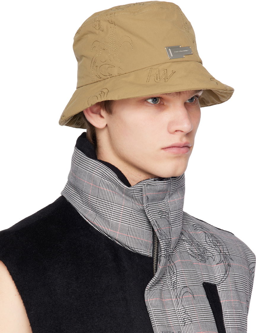 Feng Chen Wang Quilted Bucket Hat