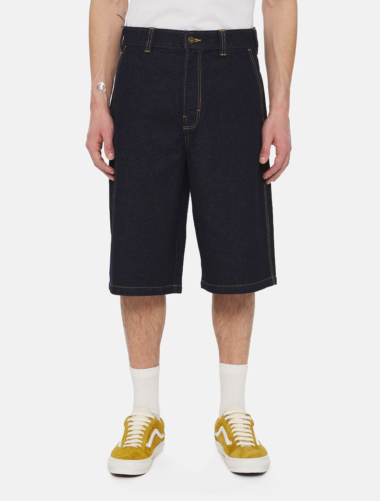 Šortky Dickies Madison Denim Shorts Čierna | 0A4YSY, 0