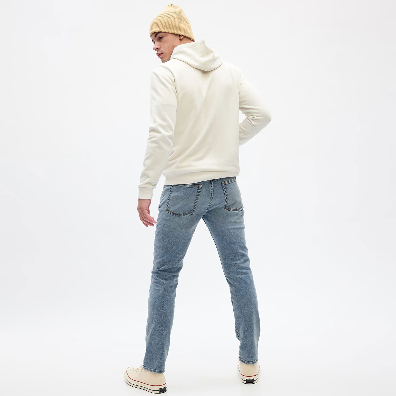 Denim Pants Slim Light Wash