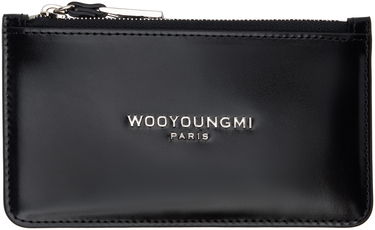 Peňaženka WOOYOUNGMI WOOYOUNGMI Leather Card Wallet Čierna | W251SL01, 0