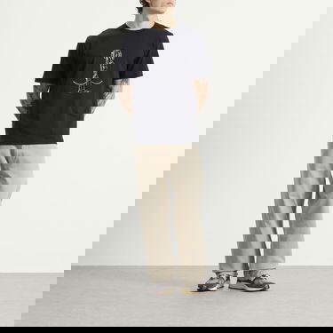 Tričko NORSE PROJECTS Daniel Frost Map Master Print T-shirt Čierna | N01-0697-7004, 4