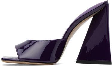 Doplnky The Attico Attico Devon Patent Leather Heeled Mules Fialová | 241WS000 L002, 2