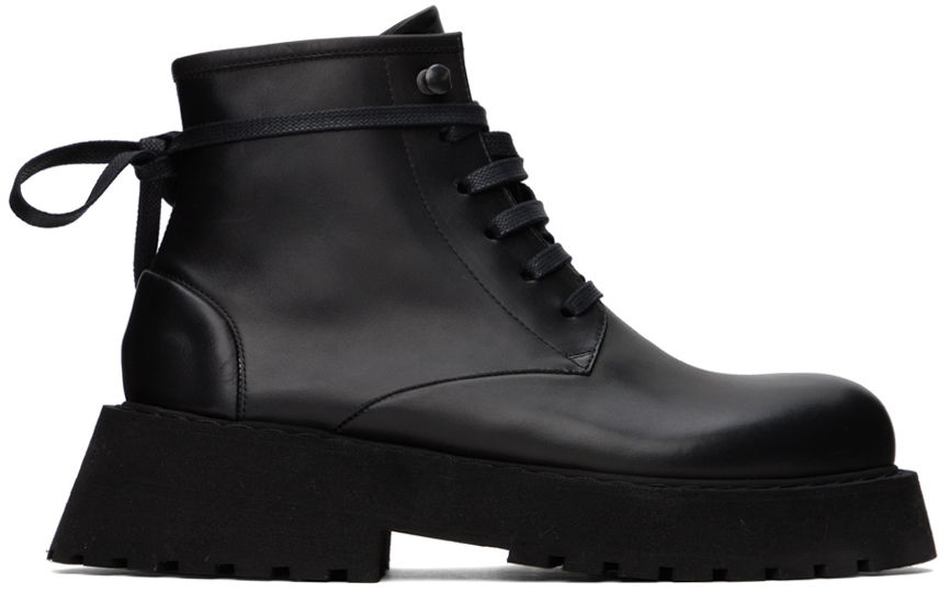 Oblečenie Marsèll Micarro Lace Up Ankle Boots Čierna | MW6300 093, 0